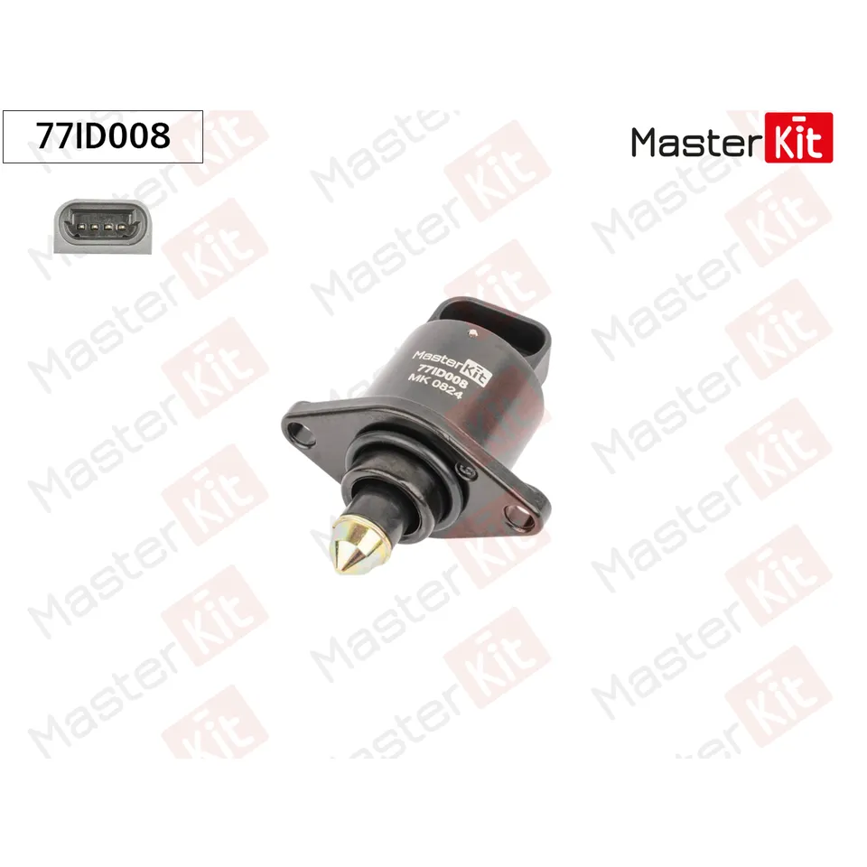 Регулятор холостого хода RENAULT MEGANE 1.6 96-99 MASTERKIT 77ID008