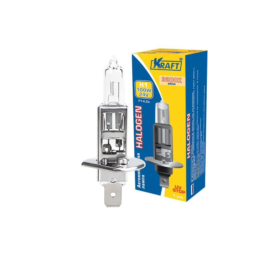 Лампа 24V H1 70W P14,5s KRAFT 1 шт. картон KT700002