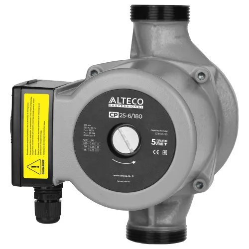 Циркуляционный насос ALTECO CP 25-6/180 ALTECO 44252