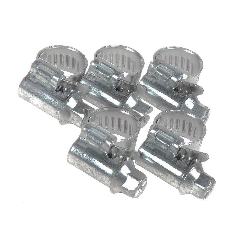 Хомут червячный 8-12 (европодвес, 5 шт.) LECAR LECAR000013602