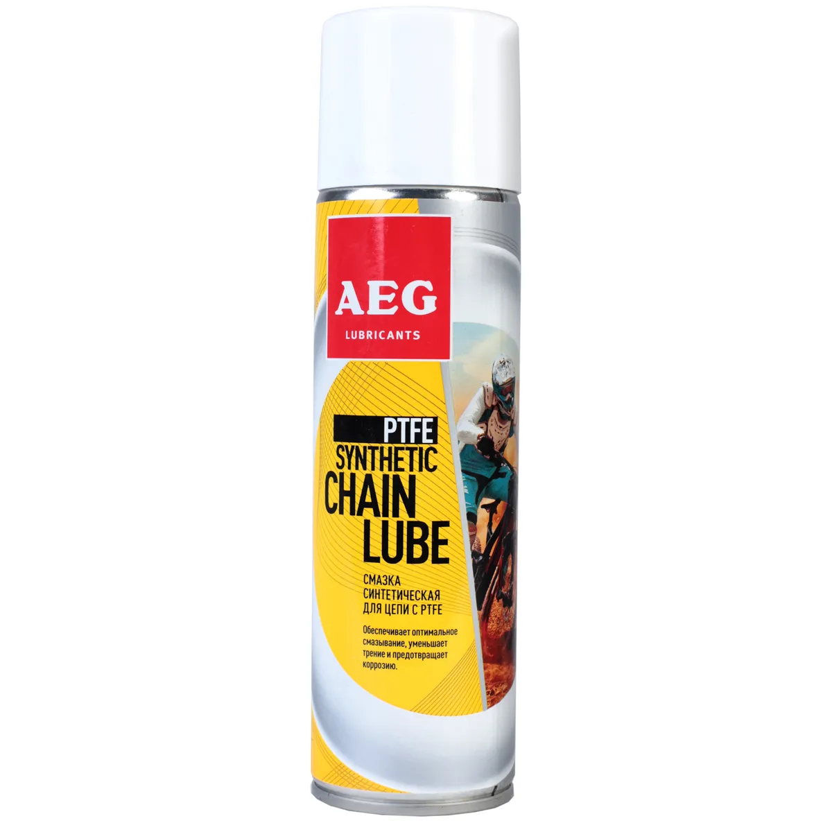 Смазка для цепи AEG с PTFE синтетика 335мл. Аэрозоль AEG Lubricants 33183