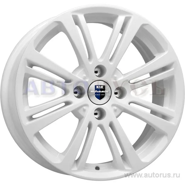 Диск литой R16 7J 4x108/65.1 ET32 КИК Беринг вайт r62949