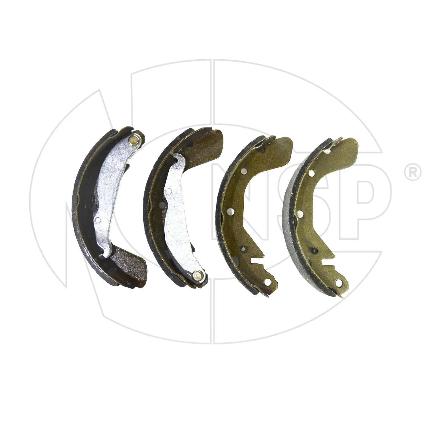 Колодки тормозные задние барабанные DAEWOO Nexia, ZAZ T NSP01S4520003