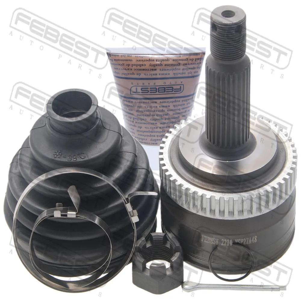 ШРУС наружный 25x62x27 KIA SPORTAGE 04 2004-2010 [EUROPE + RUSSIA] FEBEST 2210-NSP27A48