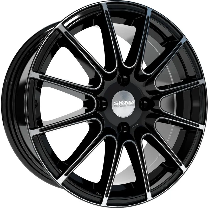 Диск литой R17 7.5J 5x114.3/67.1 ET45 СКАД LE MANS алмаз 1951505