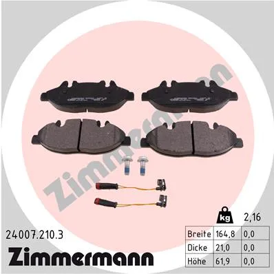 SBB MB incl. accessories ZIMMERMANN 24007.210.3