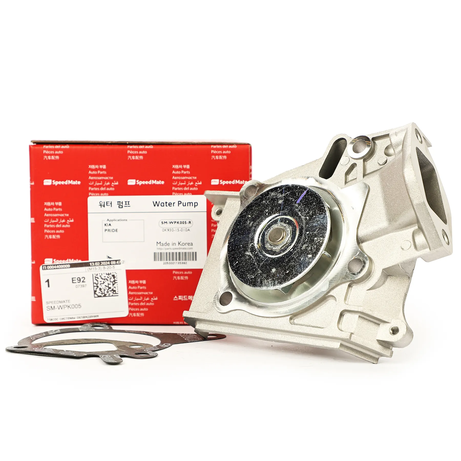 Помпа KIA Avella,Sephia,Shuma/MAZDA 121,323(BA,BG,BJ) SPEEDMATE SM-WPK005