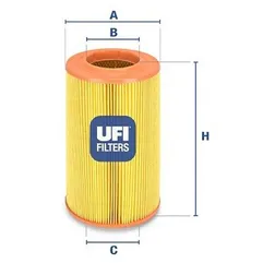 Фильтр воздушный , 27.628.00 UFI 2762800