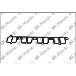 Прокладка коллектора KIA Carnival (99-) (2.9-J3) ЕВРО-3 впускного (на 4 цил.) MANDO