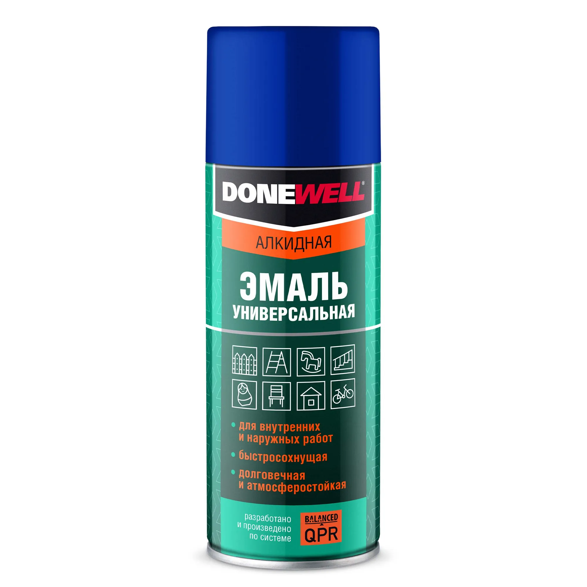Эмаль DONEWELL универсальная синяя DONEWELL DONEWELL DW1011