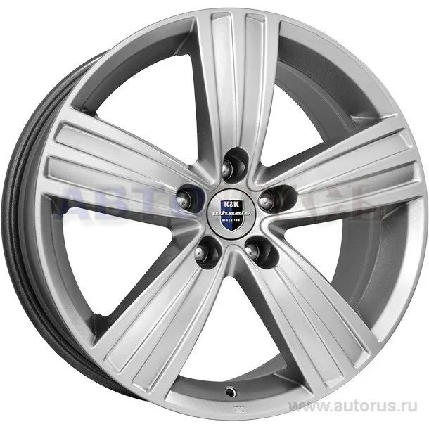 Диск литой R18 8.5J 5x112/66.6 ET40 КИК да Винчи блэк платинум 25548