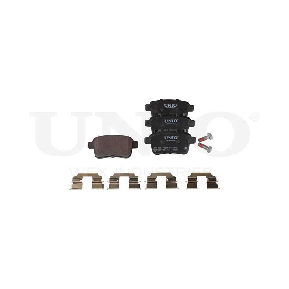 Колодки тормозные дисковые задние UNIO BRP-20404
