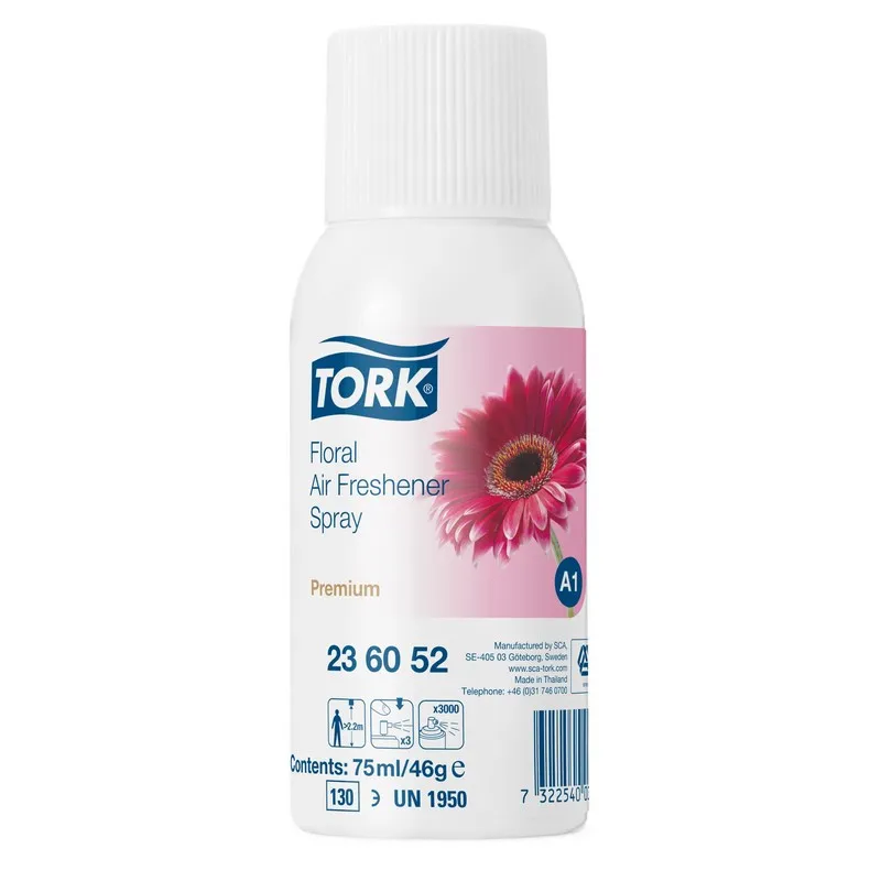 Баллон сменный для автоосвежителя Tork Premium А1 цв.75мл для330687(236052) 330688