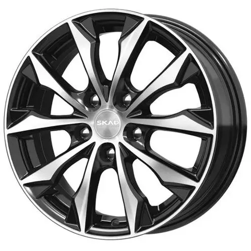 Диск литой R16 6J 4x100/60.1 ET41 СКАД Нагоя алмаз 3190005