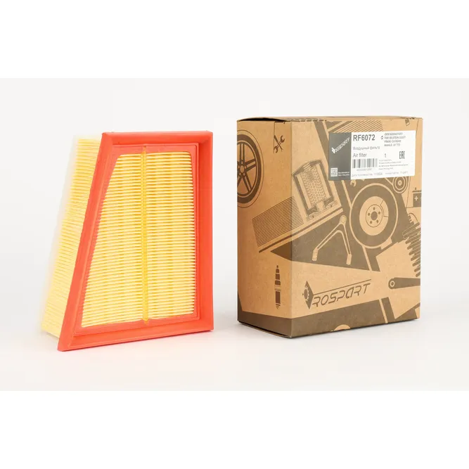 Фильтр воздушный RENAULT (LOGAN LS) (SANDERO BS0) (1,6) (16V) (DUST ROSPART RF6072