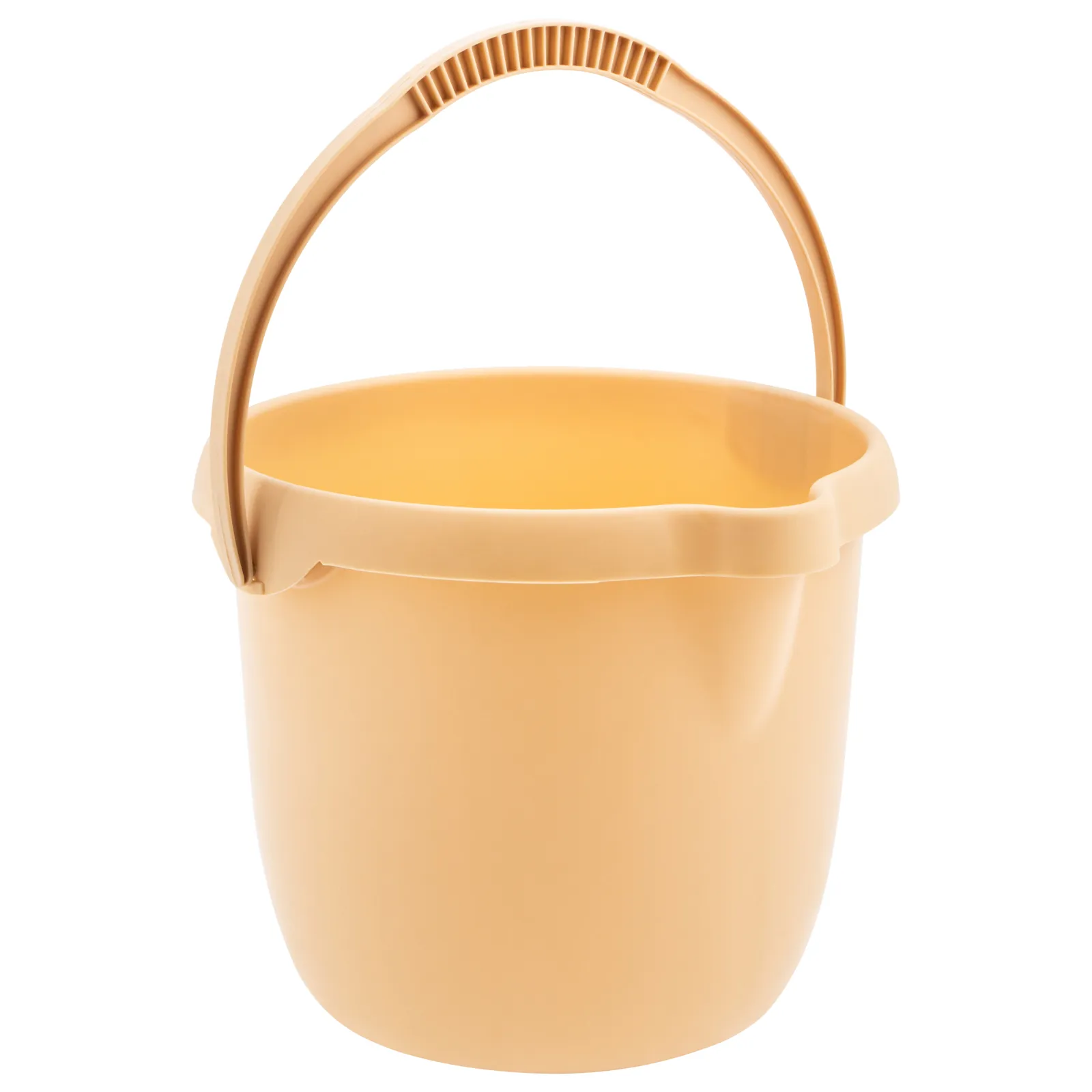 Ведро пластмассовое круглое 12 л, бежевое, Home Palisad PALISAD 929495