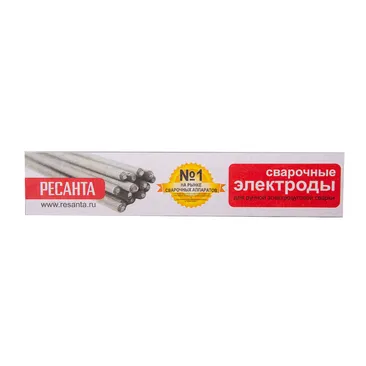 Электроды для сварки МР-3, D = 2 мм, пачка 1 кг Ресанта 71/6/48