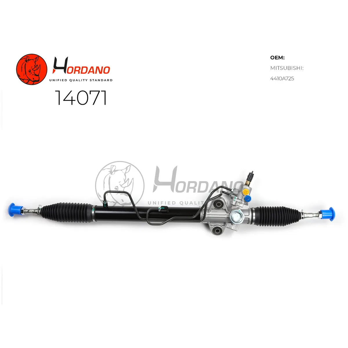 Рейка рулевая MITSUBISHI PAJERO SPORT II Hordano 14071