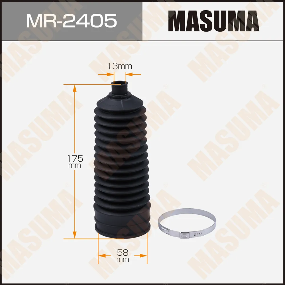 Пыльник рейки рулевой HONDA CITY MASUMA MR-2405