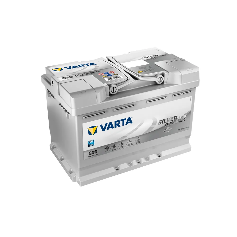 Аккумулятор VARTA Silver Dynamic AGM 70 А/ч обратный R+ 278x175x190 L3 EN 760 А