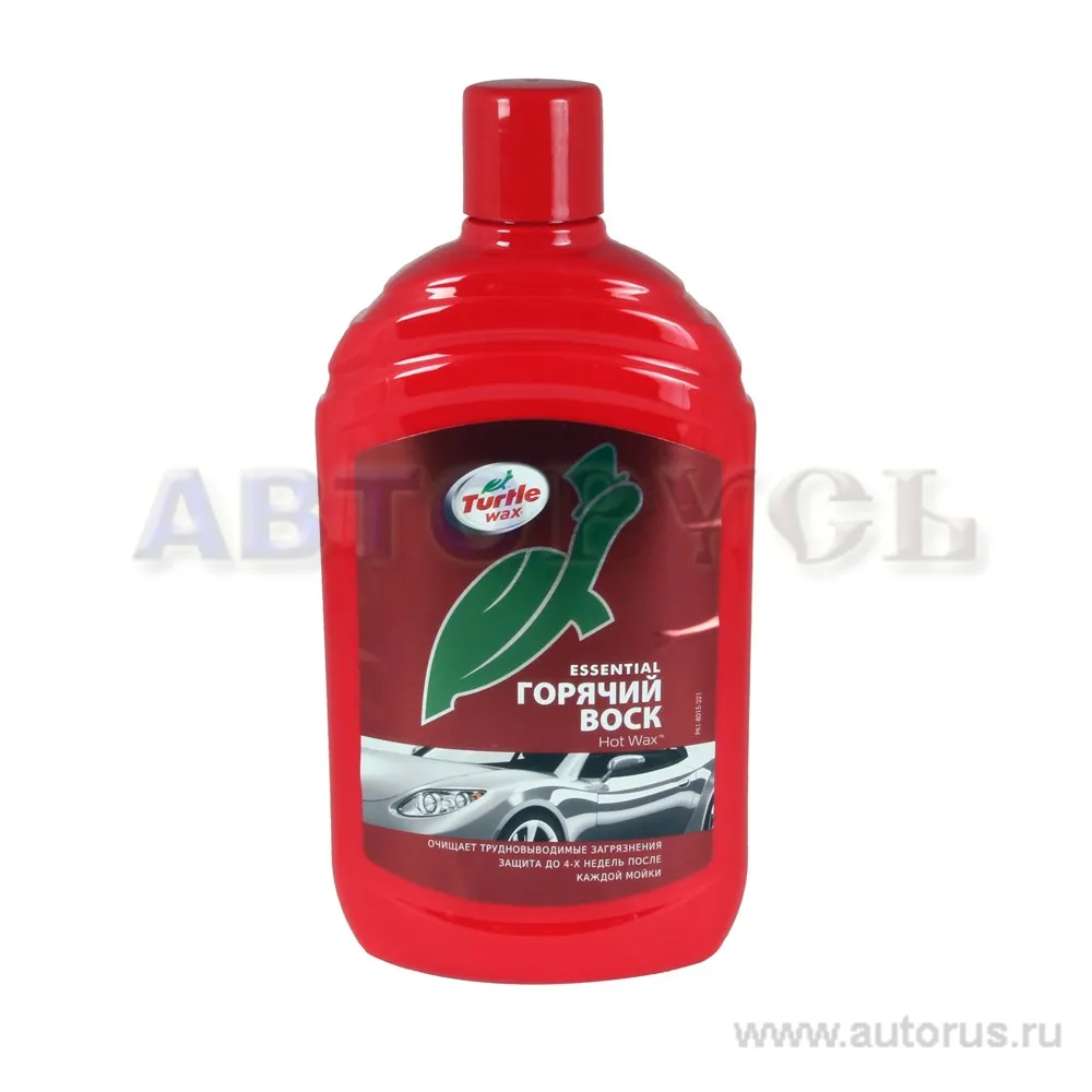 Шампунь 500 мл с полиролью Hot Wax горячий воск (Turtle Wax) (6) FG8015