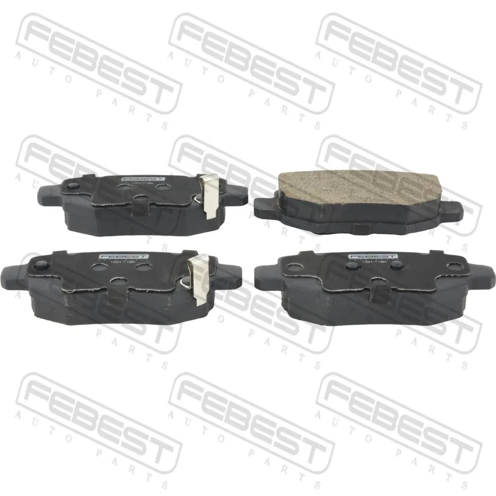 КОЛОДКИ ТОРМОЗНЫЕ ЗАДНИЕ FEBEST 1501-T19R