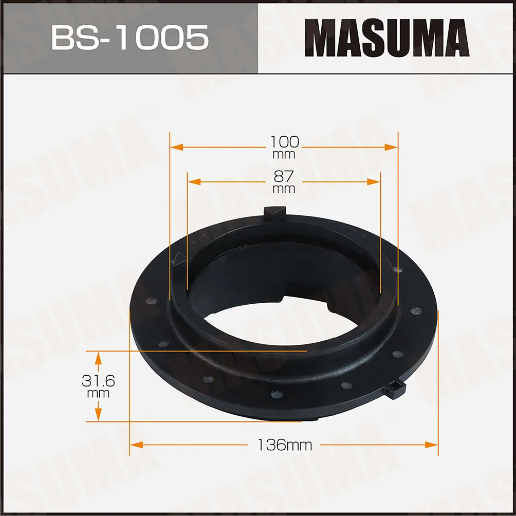 Подшипник опоры амортизатора TOYOTA COROLLA 97- перед.лев./прав. MASUMA BS1005