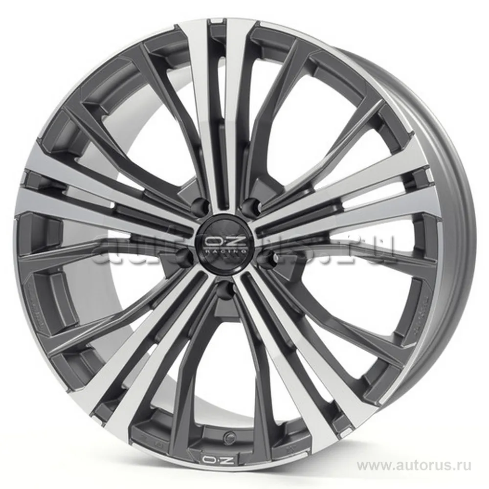 Диск литой R19 10J 5x112/75 ET31 OZ Cortina Matt Dark Graphite Diamond Cut W0189120349