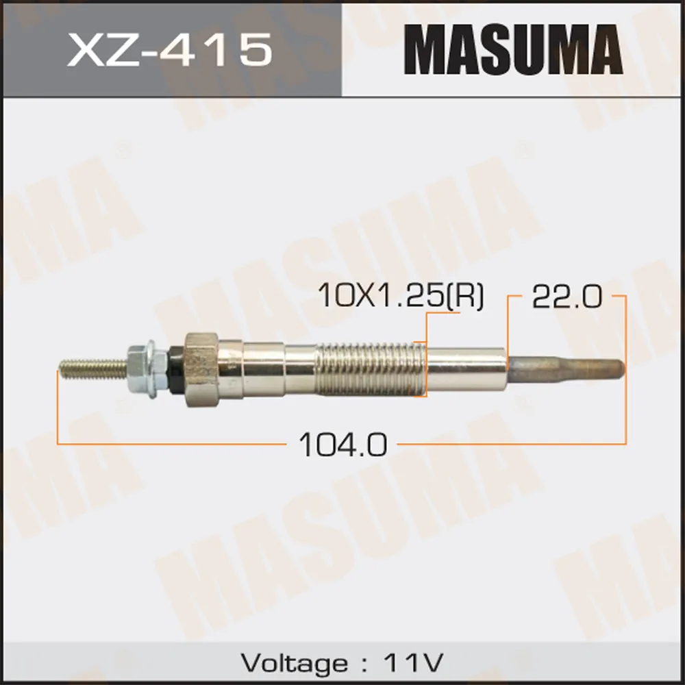 Свеча накаливания MAZDA BONGO MASUMA XZ-415