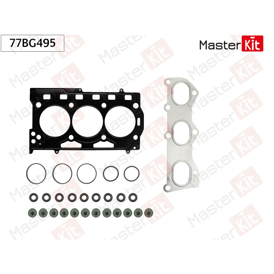 Комплект прокладок ГБЦ Skoda RAPID (NH3) CGPC MASTERKIT 77BG495