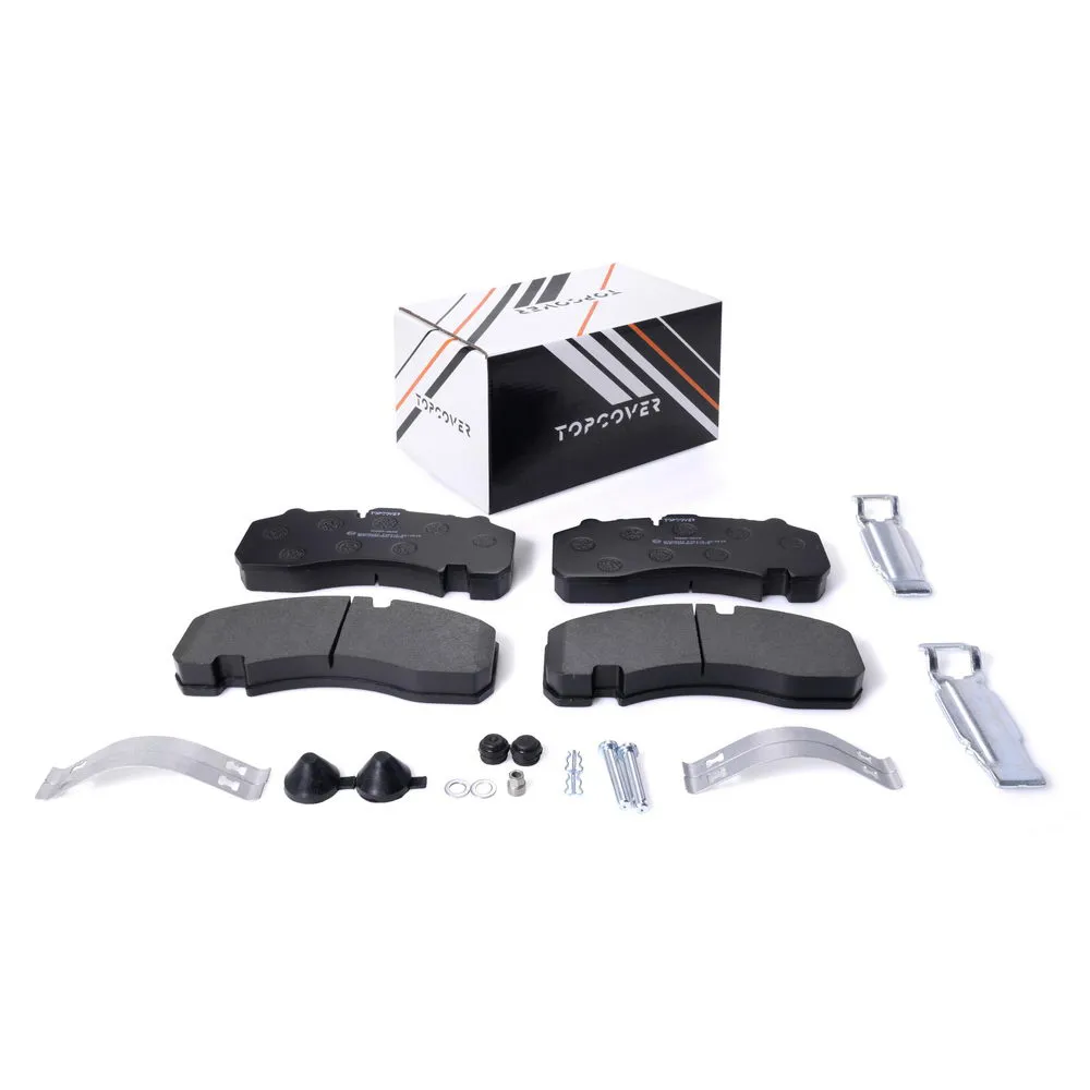 Колодки тормозные передние к-кт TOPCOVER T02988005