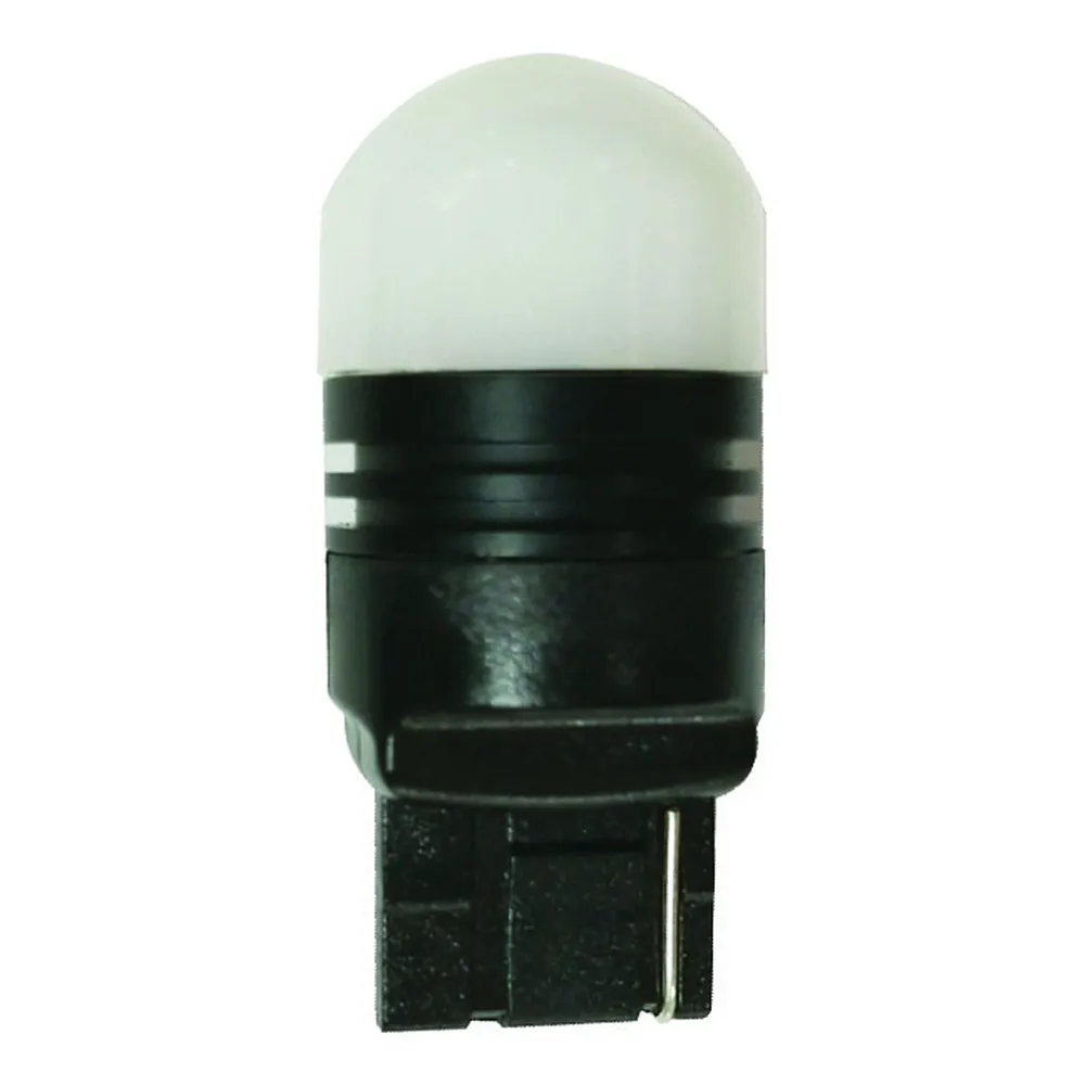 Лампа светодиодная 12V T20 3W W3x16d Маяк SUPER WHITE 2 шт. блистер 12T20BLK102BL