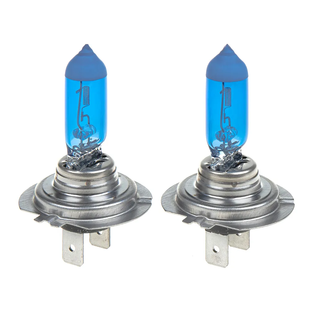 Лампа 12V H7 100W PX26d WOLFRAM SKY BLUE WHITE LIGHT 2 шт. DUOBOX 22197SB