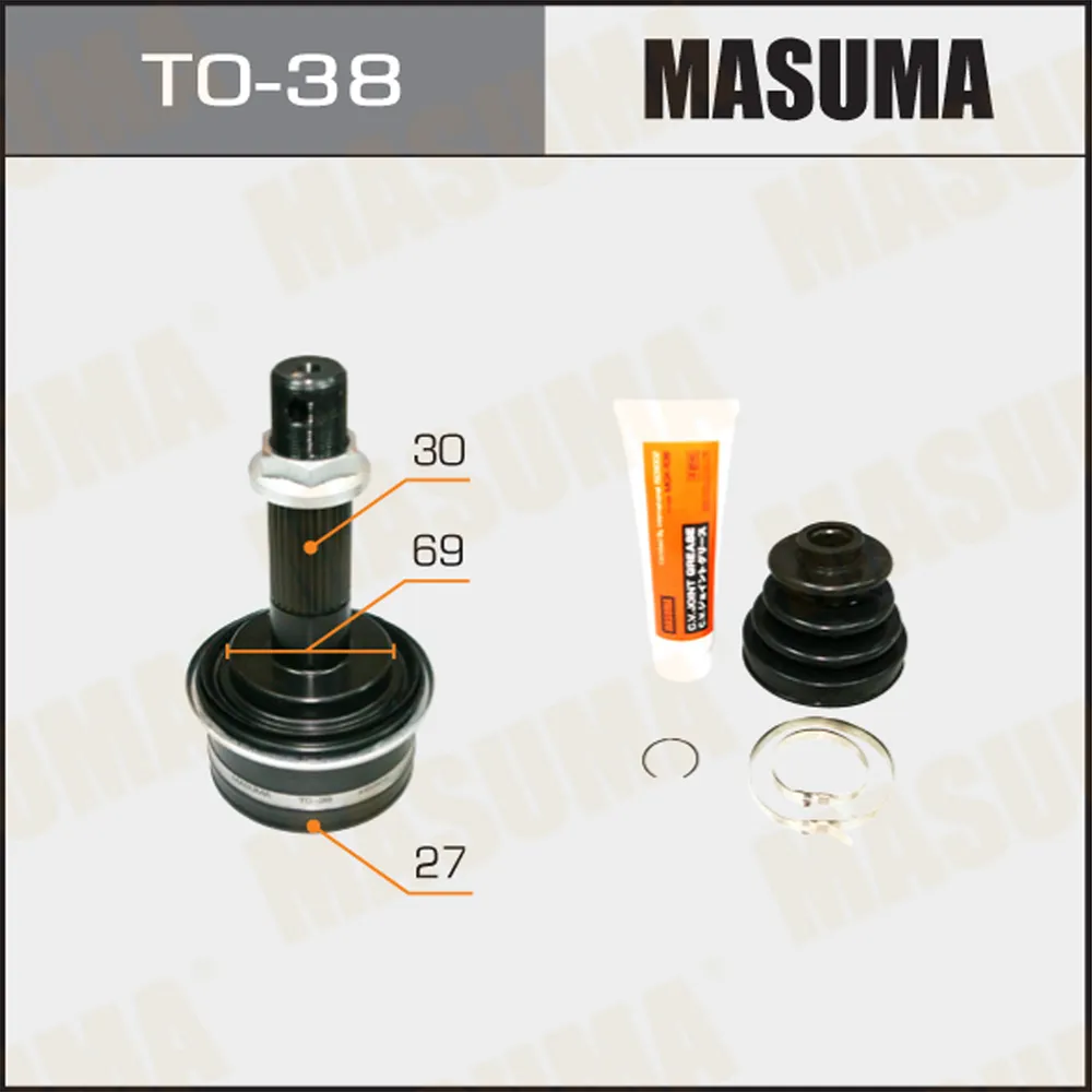ШРУС TOYOTA 4RUNNER MASUMA TO-38