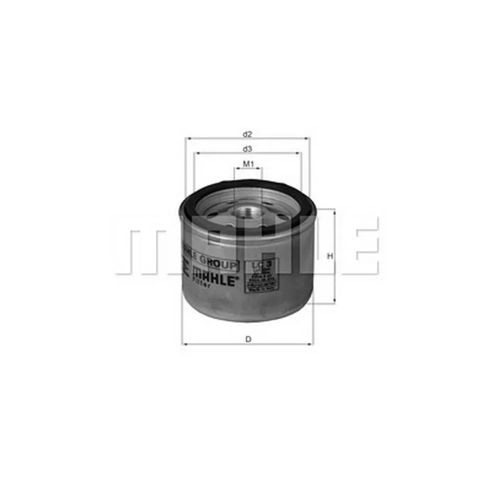Фильтр воздушный KNECHT/MAHLE LC3