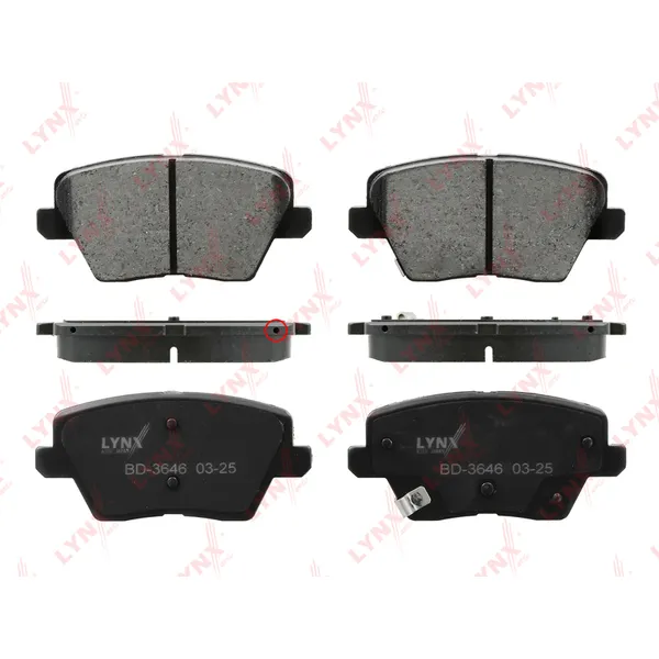 Колодки тормозные HYUNDAI i30(PD) 16>, KIA Ceed(CD) 18> LYNXauto BD-3646