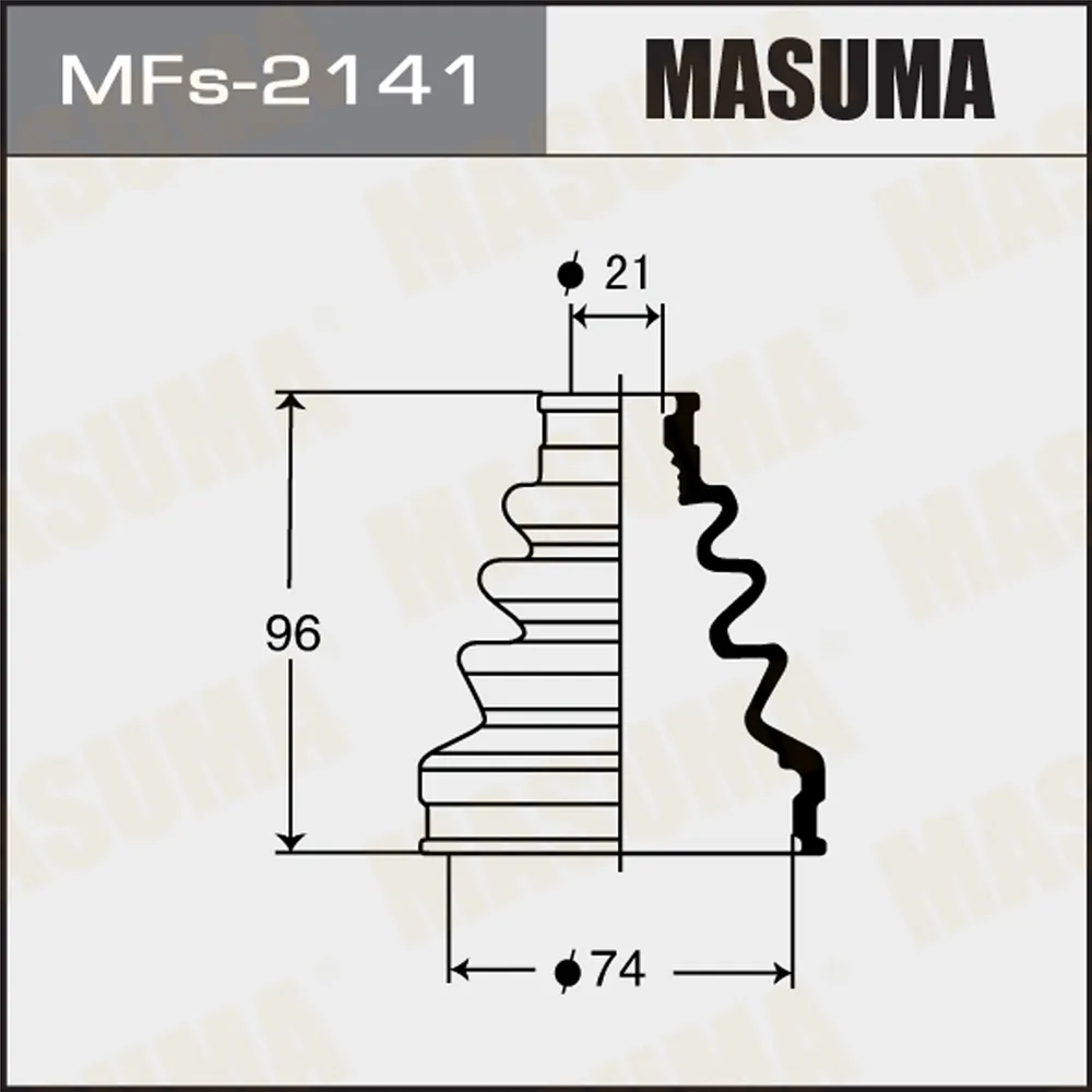 Пыльник ШРУСа MASUMA MFS2141