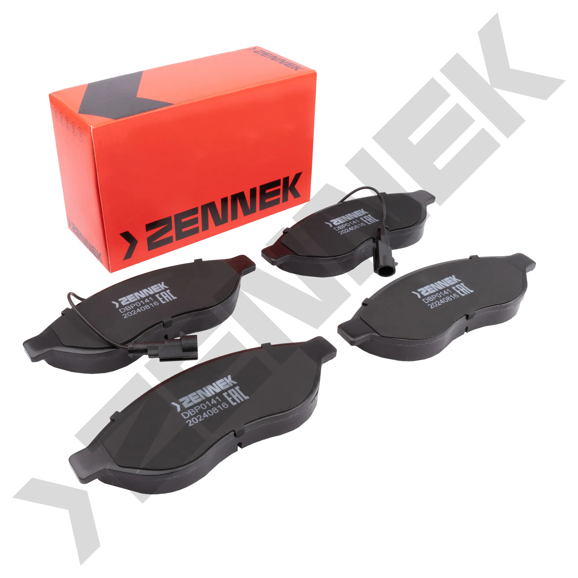 Колодки тормозные дисковые передние CITRON JUMPER 06-, FIAT DUCATO 06- ZENNEK DBP0141