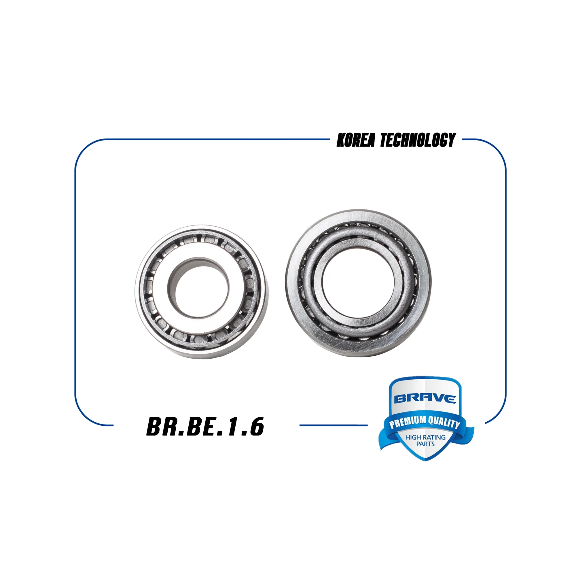 Подшипники задней ступицы внутр.+наруж Daewoo Matiz,Chevrolet Spark BRAVE BR.BE.1.6