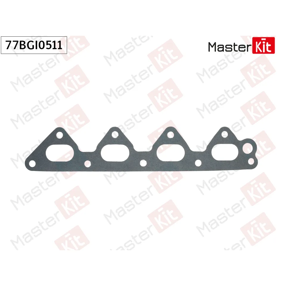 Прокладка впускного коллектора Chevrolet LANOS L44(96CUL4) MASTERKIT 77BGI0511