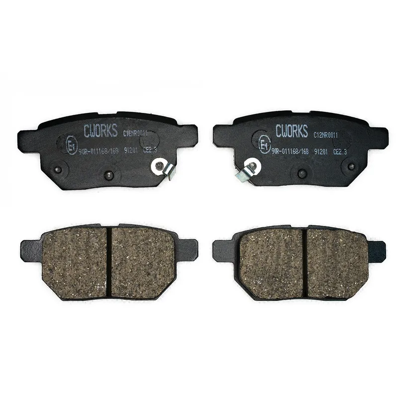 Тормозные колодки задние (NAO) LEXUS CT (ZWA10_) 200h (ZWA10_) [2ZR-FXE, 5ZR-FXE] CWORKS C12NR0011