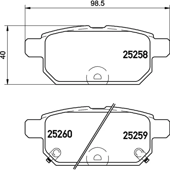 Колодки тормозные задн SUZUKI BALENO, SWIFT IV, SWIFT V, SX4 S-Cross, VITARA 10- NISSHINBO NP9016