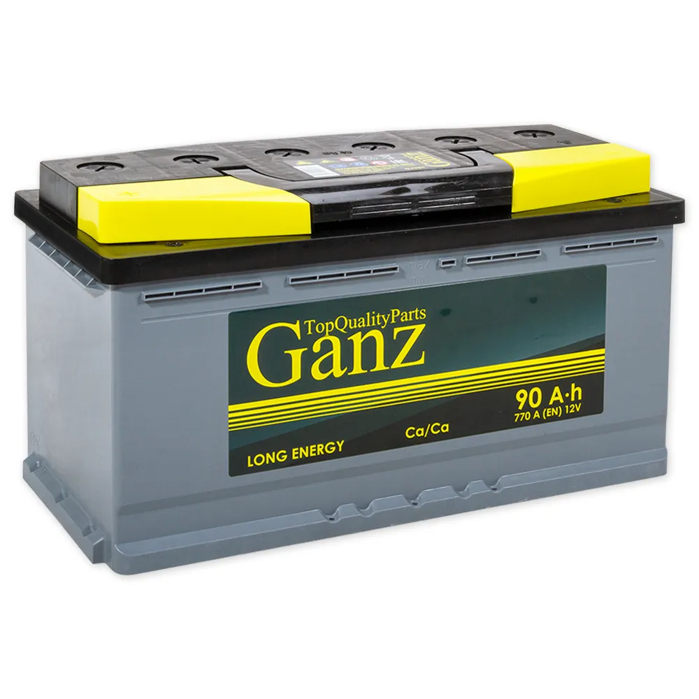 Аккумулятор GANZ 90 А/ч прямая L+ 353x175x190 EN770 А