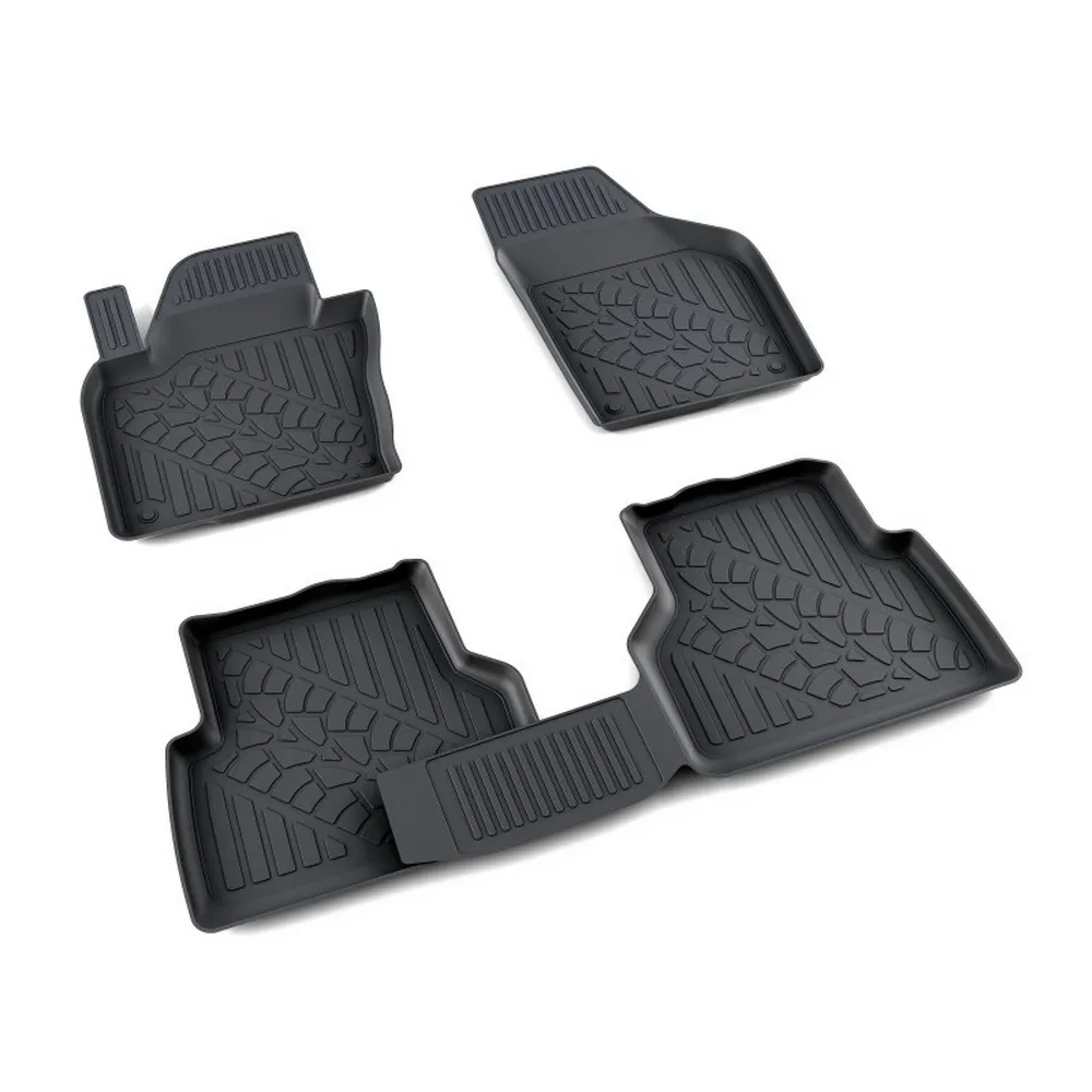 Коврики салона полиуретан черный Volkswagen Tiguan 2007- АГАТЭК A.003.151.PL