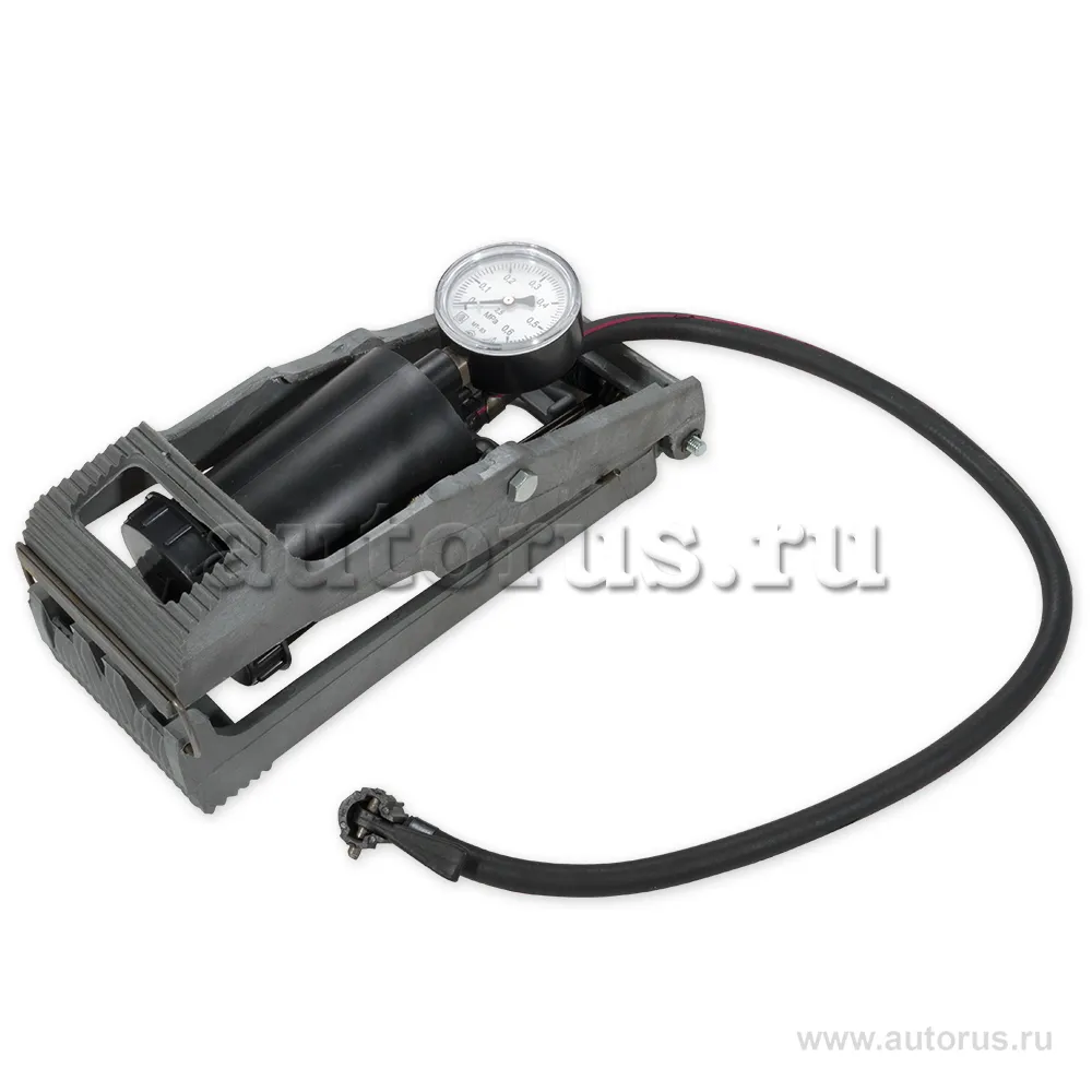 Насос ножной с манометром в чехле АВТОМАШ