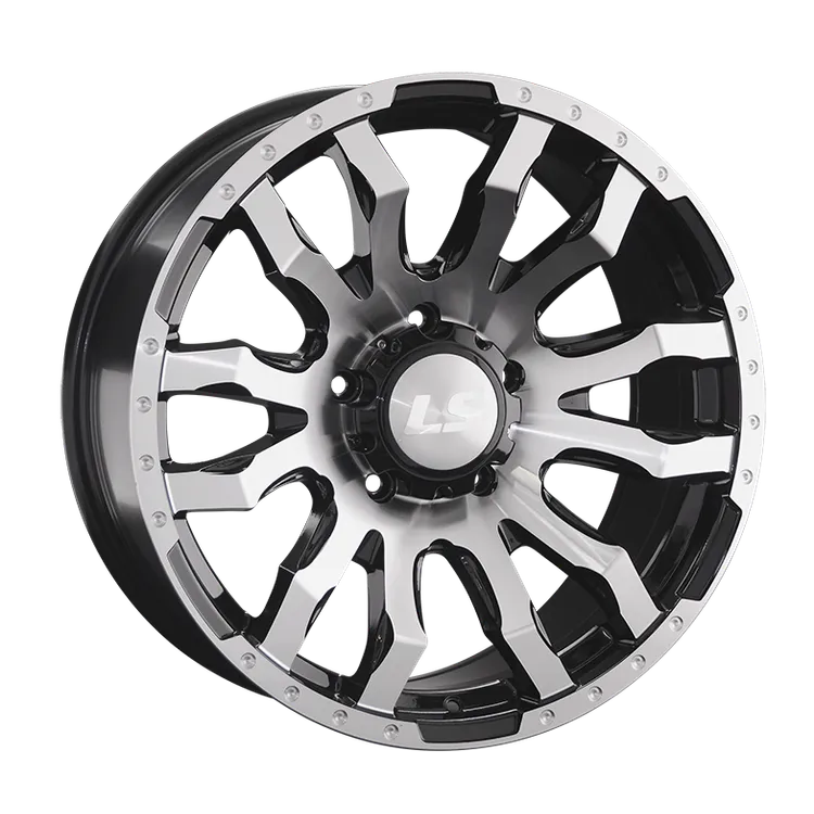 Диск литой R20 9J 5x150/110.5 ET25 LS LS 1294 BKF S083767