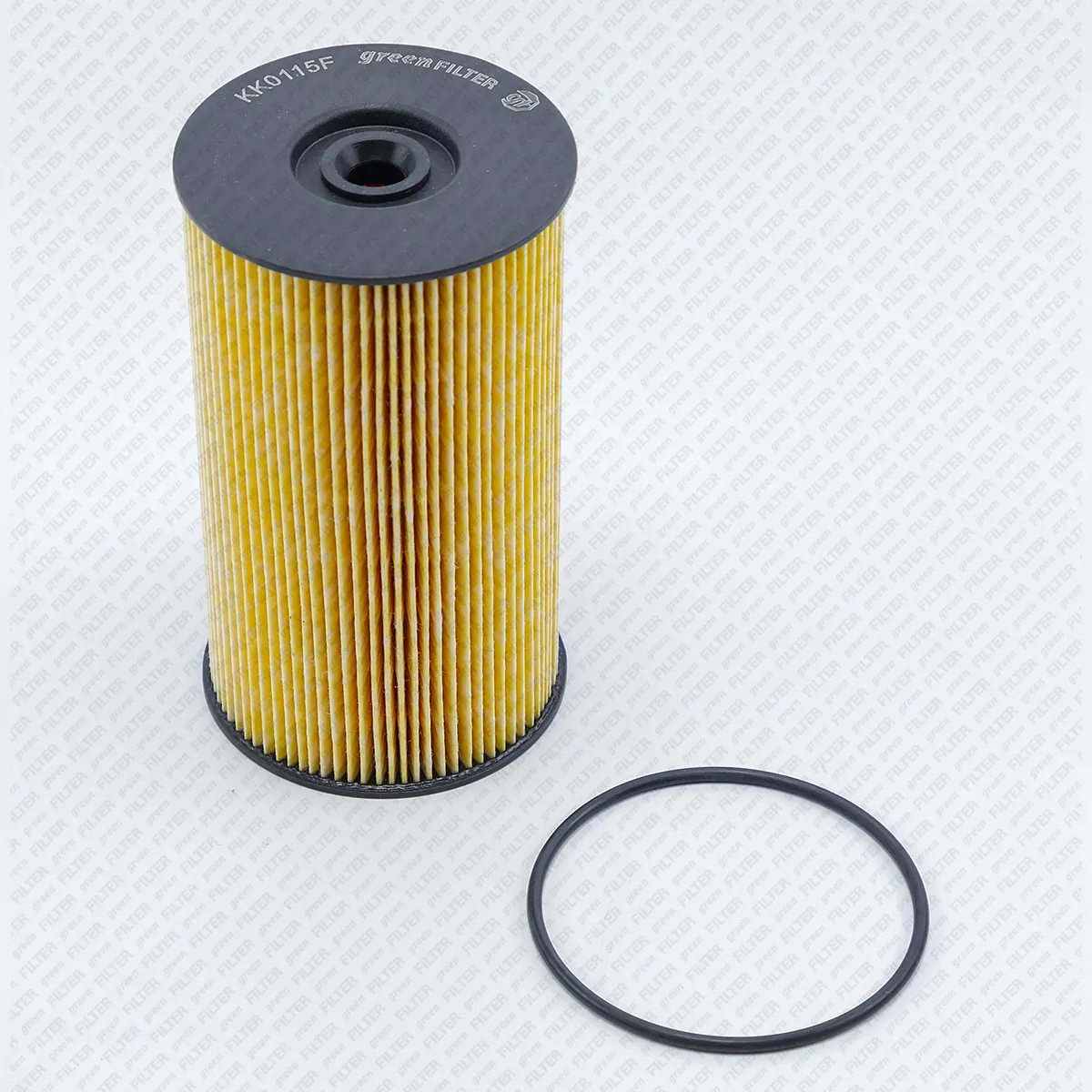 Фильтр топливный [Картридж] AUDI A3/TT 03-> VW Caddy/Golf/Passat/Tiguan/Touran GREEN FILTER KK0115F