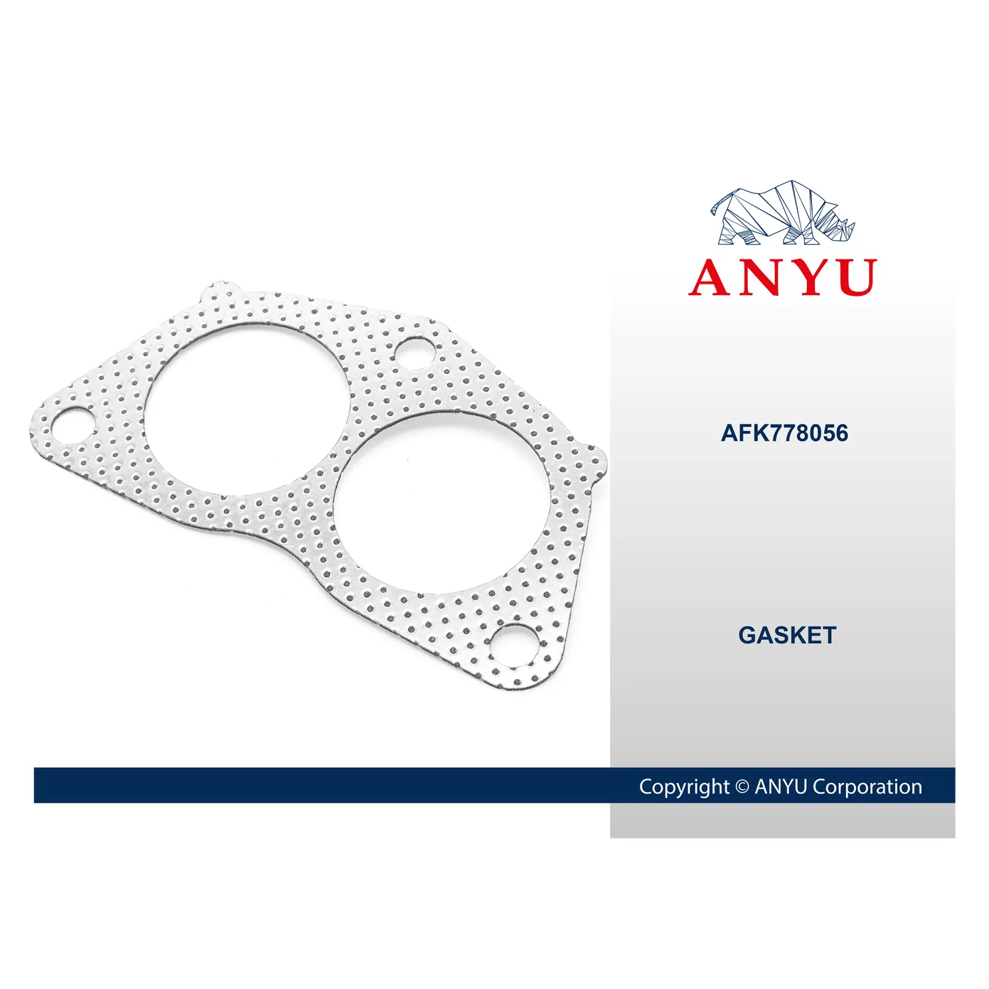 Прокладка выхлопной трубы для MITSUBISHI ANYU AFK778056