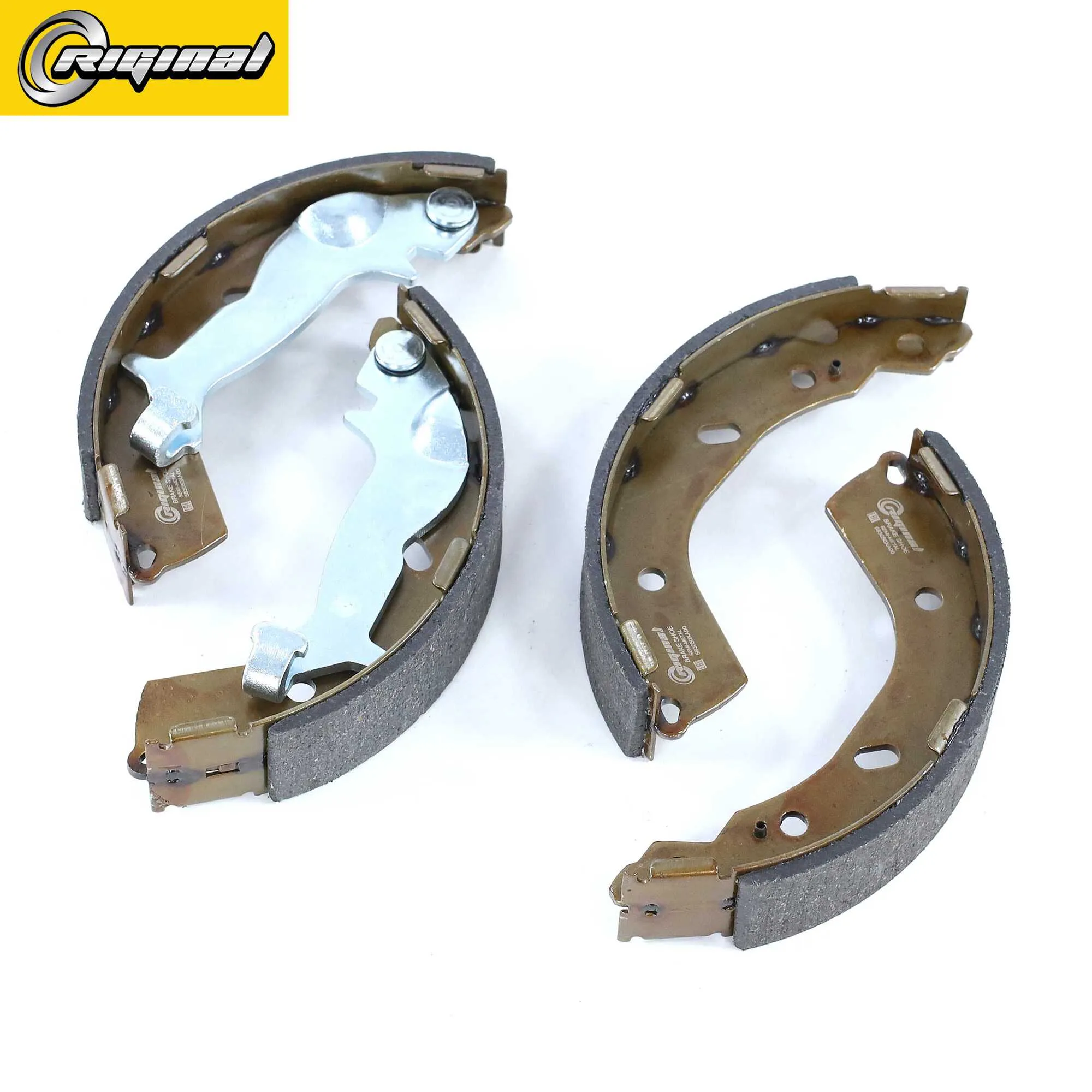 Колодка тормозная задняя барабанная (кт.4шт.) HYUNDAI GETZ 1.1-1.6 ABS- (D 180mm) Riginal RG583050XA00