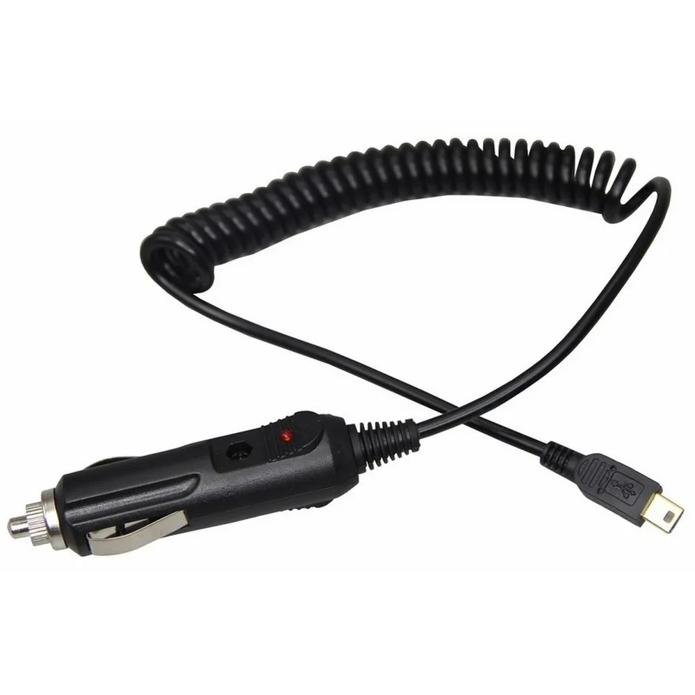 Зарядное устройство REXANT с индикатором mini USB (АЗУ) (5V, 1 000mA) шнур спираль 1.5M Gold, , Max Вт REXANT 16-0240